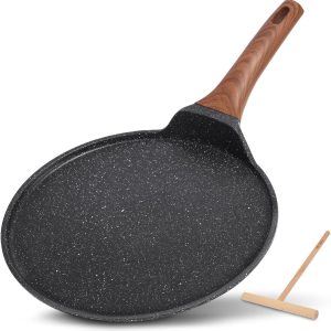 ESLITE LIFE 11 Inch Crepe Pan with Spreader.