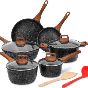 ESLITE LIFE Nonstick Cookware Sets.